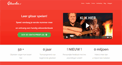 Desktop Screenshot of gitaarles.nl